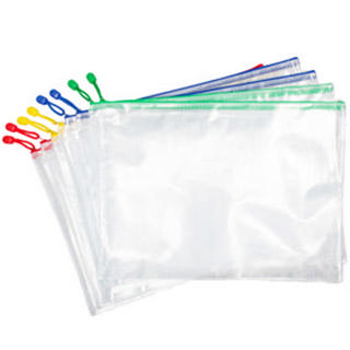 Fickor med dragkedja