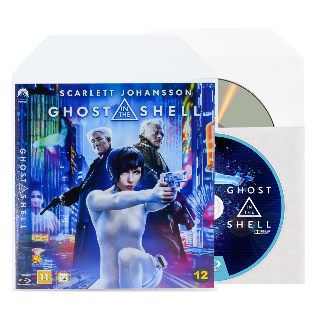 Blu-Ray-fickor med filt, enkel/dubbel