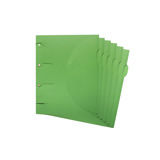 Smartfolder perforerad mapp, med flik, A4