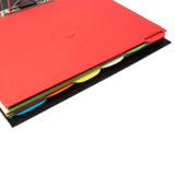 Smartfolder Perforerad Mapp, med Flik, A4