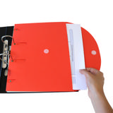 Smartfolder Perforerad Mapp, med Flik, A4