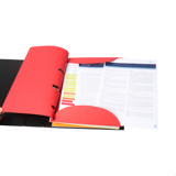 Smartfolder Perforerad Mapp, med Flik, A4