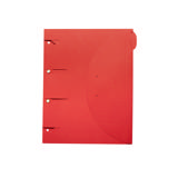 Smartfolder Perforerad Mapp, med Flik, A4