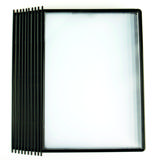 Tarifold Easy Load svängbar ficka, A4, PP, stående format