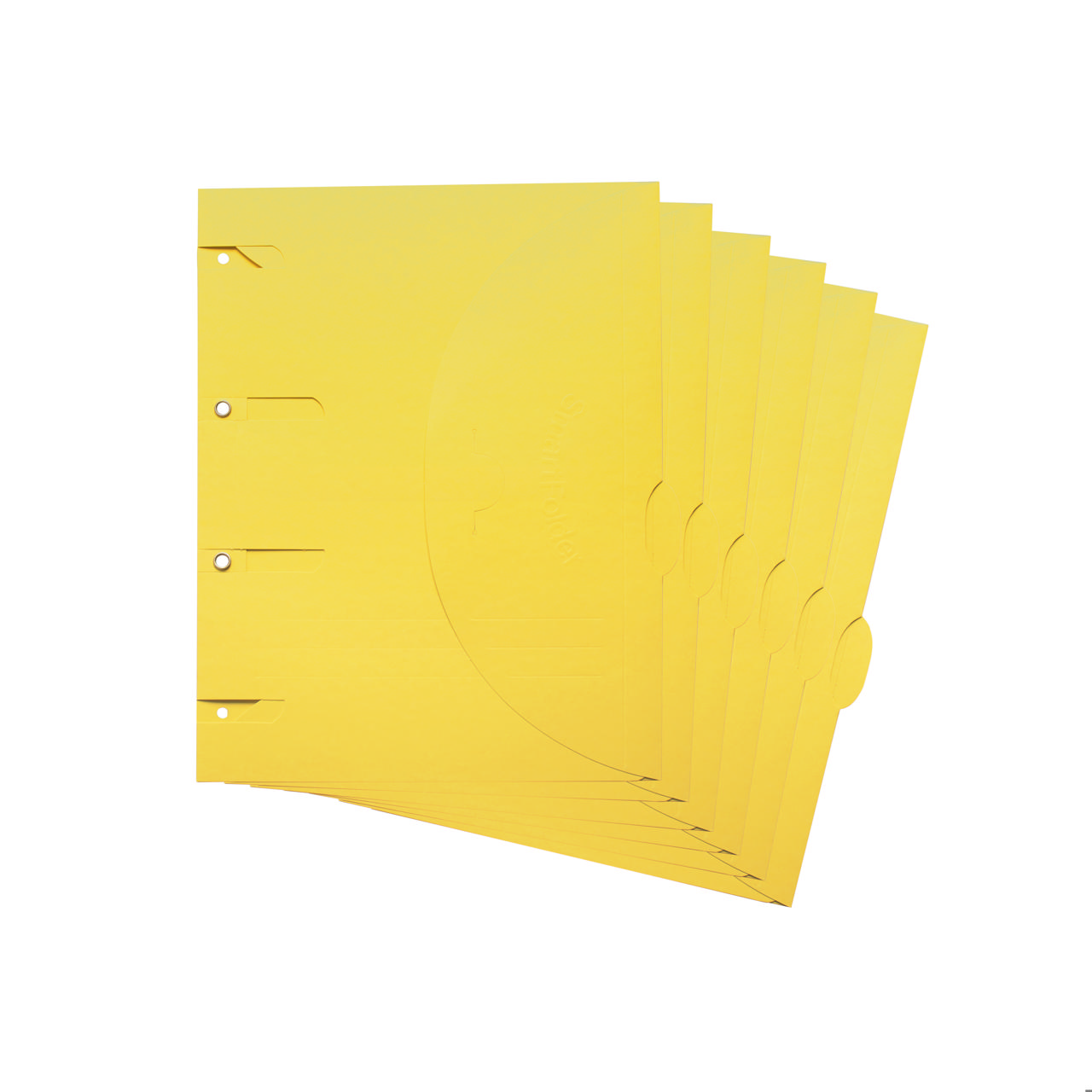 Smartfolder Perforerad Mapp, med Flik, A4