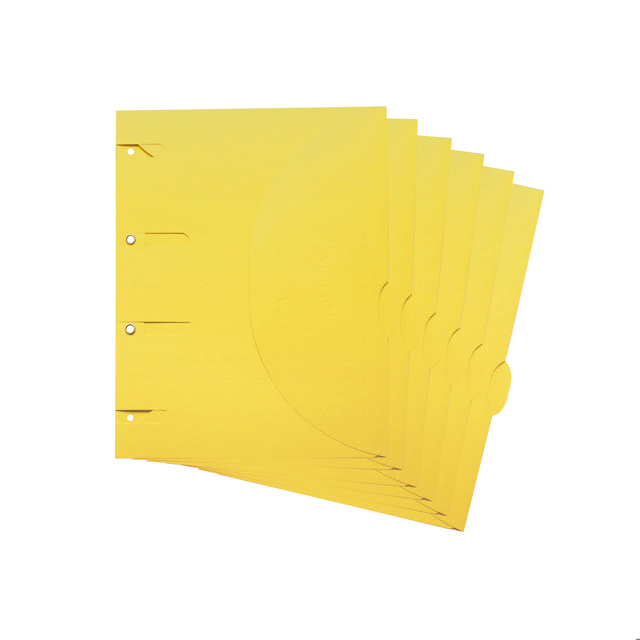Smartfolder Perforerad Mapp, med Flik, A4