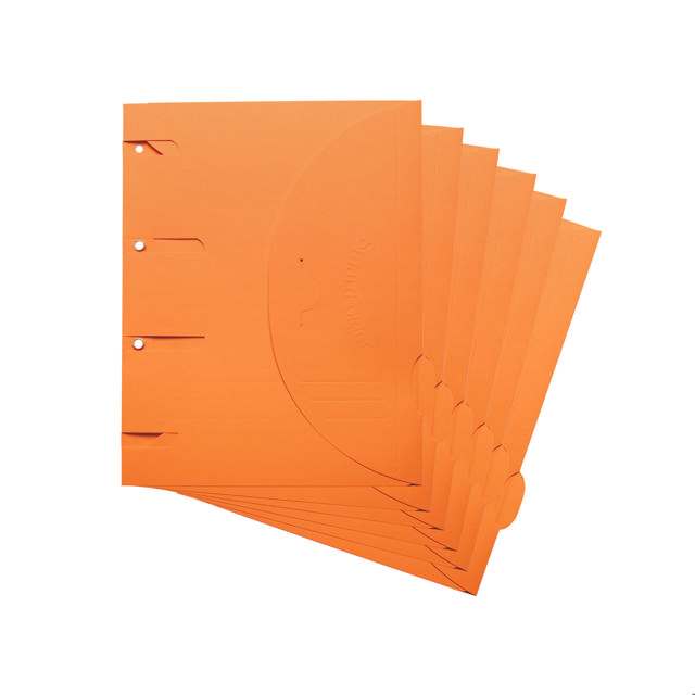 Smartfolder Perforerad Mapp, med Flik, A4