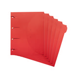 Smartfolder Perforerad Mapp, med Flik, A4