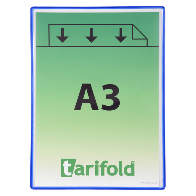 Tarifold Standardficka, utan pivoter, A3