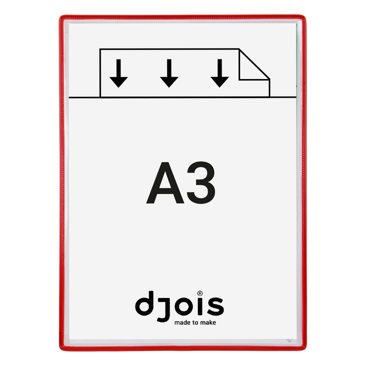 Tarifold självhäftande ramficka, ompositionerbar, A3