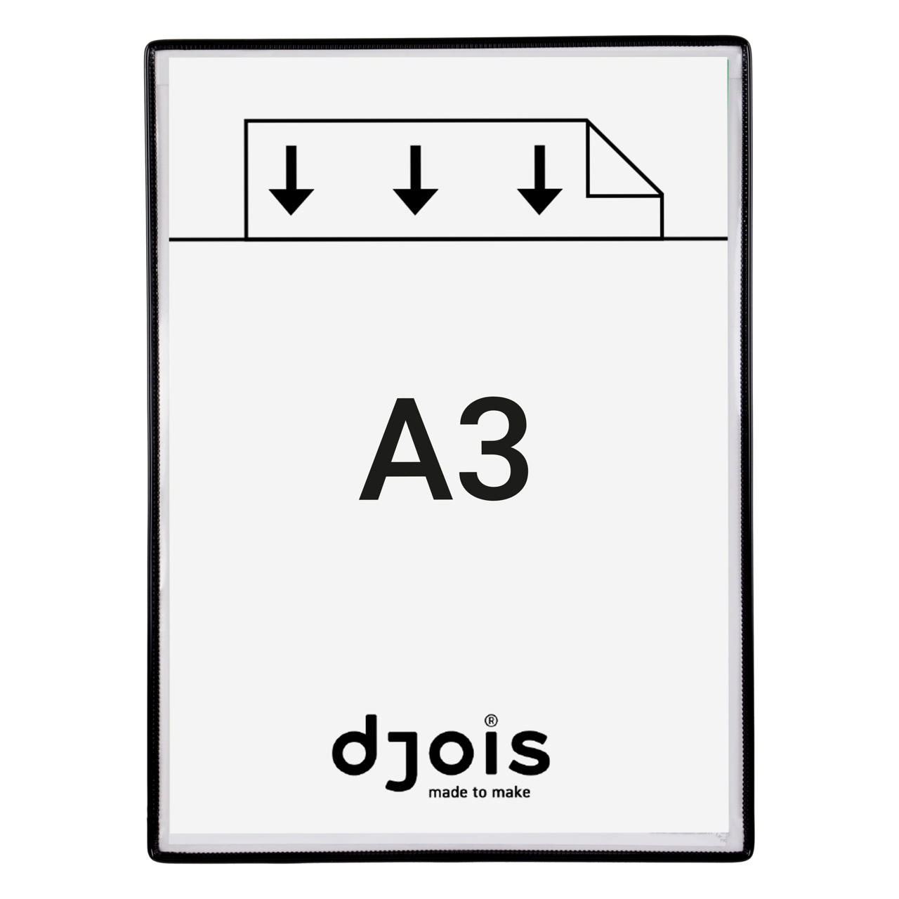 Tarifold självhäftande ramficka, ompositionerbar, A3