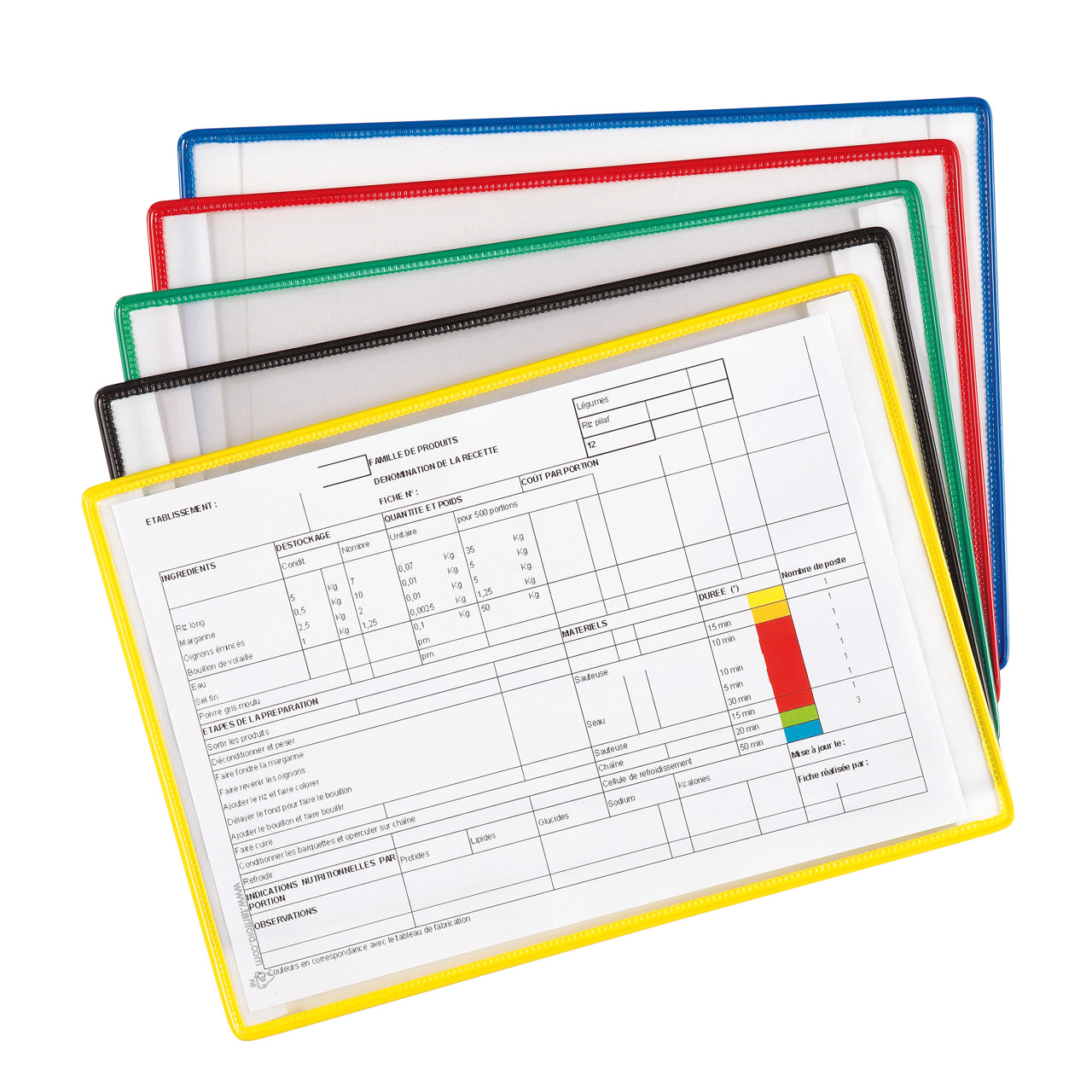 Tarifold självhäftande ramficka, ompositionerbar, A3