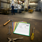 Tarifold Standardficka, utan vridpunkter, A4