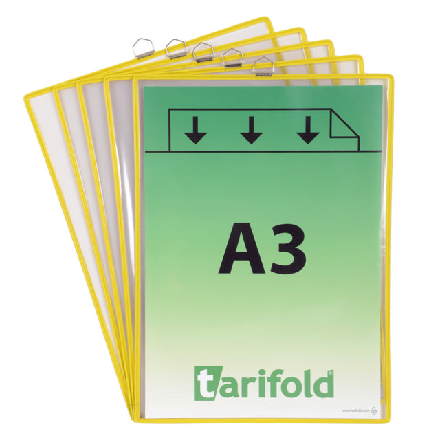 Tarifold hängficka, A3, porträtt