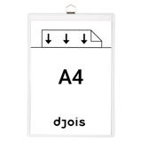 Tarifold hängficka, A4, porträtt