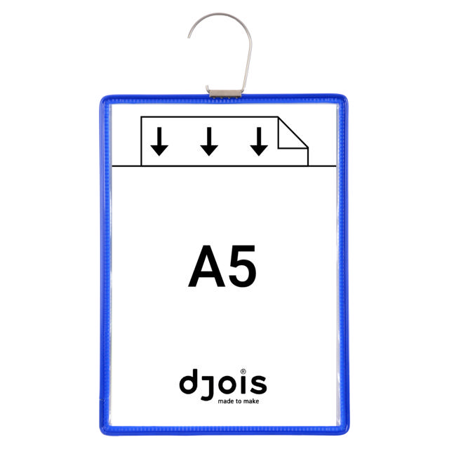 Tarifold-ficka med krok, A5, ståendeformat