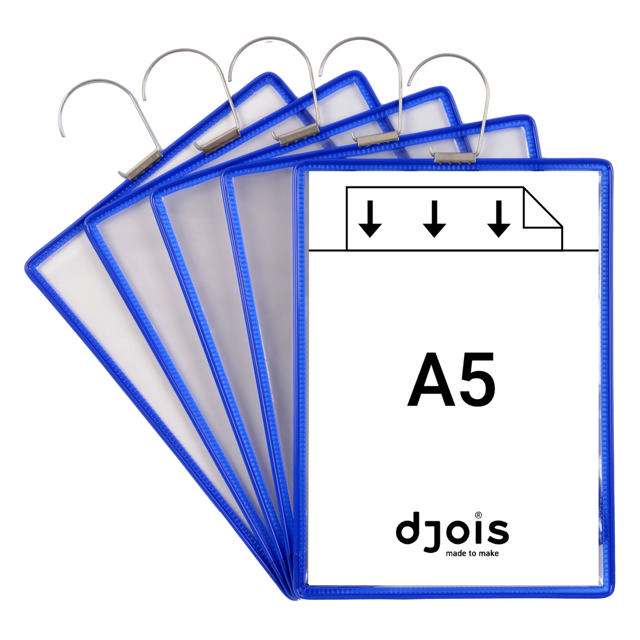 Tarifold-ficka med krok, A5, ståendeformat