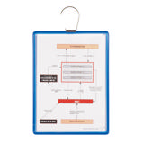 Tarifold-ficka med krok, A5, ståendeformat