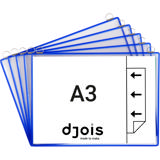 Tarifold Hängficka, A3, liggande, 2 Hängare