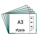 Tarifold Hängficka, A3, liggande, 2 Hängare