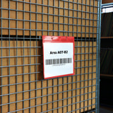 Hängande logistisk ID-ficka, A4, liggande