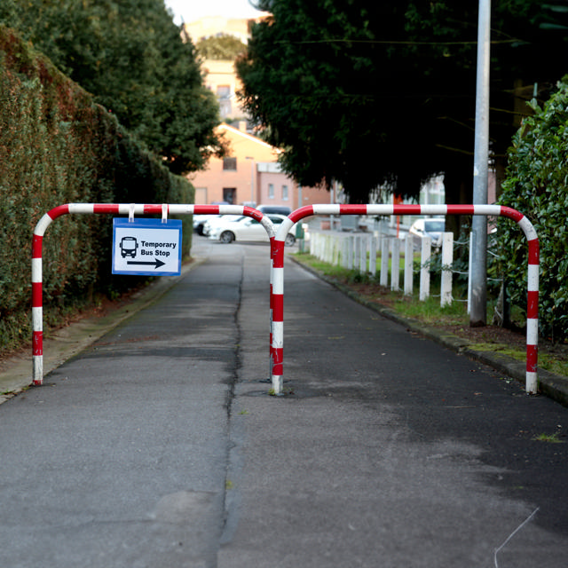 Hängande logistisk ID-ficka med remmar, A4, liggande