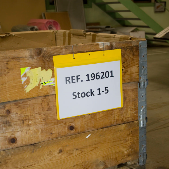 Hängande logistisk ID-ficka, A5, liggande