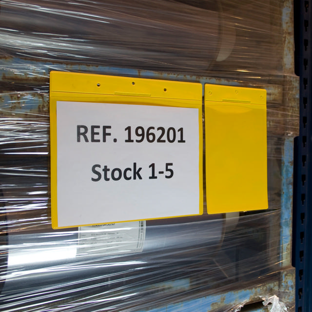 Magnetisk logistik-ID-ficka, A4, ståendeformat