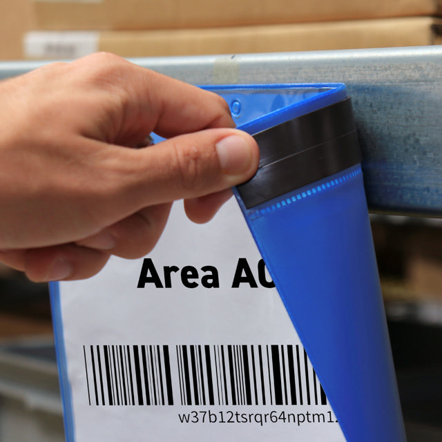Magnetisk logistik-ID-ficka, A4, liggande