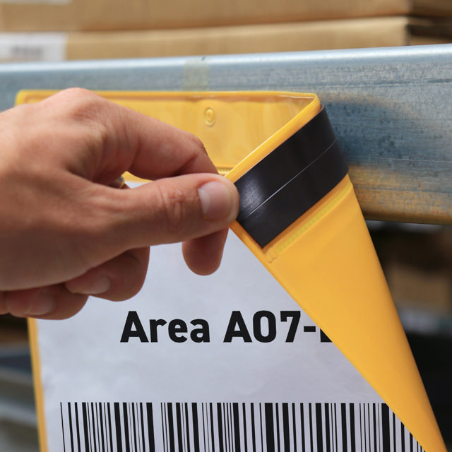 Magnetisk logistik-ID-ficka, A4, liggande