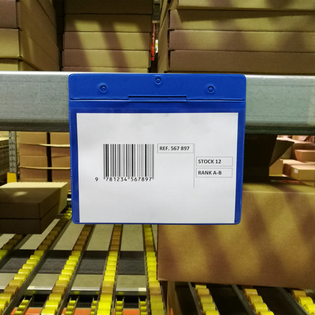 Magnetisk logistik-ID-ficka, A5, liggande