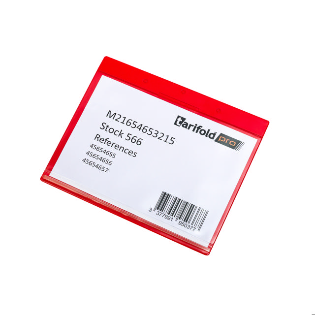 Dry-Zip Anti-fukt Hängande Logistik ID-ficka, A4, Liggande