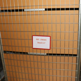 Hängande förstärkt logistik-ID-ficka, A5, liggande, sidoladdning