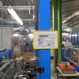 Magnetisk förstärkt logistik-ID-ficka, A4, liggande, sidoinmatning