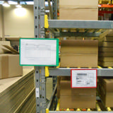Magnetisk förstärkt logistik-ID-ficka, A4, liggande, sidmatning