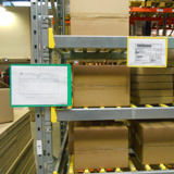 Magnetisk förstärkt logistik-ID-ficka, A4, liggande, sidmatning
