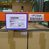 Magnetisk förstärkt logistik-ID-ficka, A5, liggande, sidoinmatning