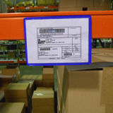 Magnetisk förstärkt logistik-ID-ficka, A5, liggande, sidoinmatning