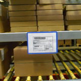 Magnetisk förstärkt logistik-ID-ficka, A5, liggande, sidoinmatning