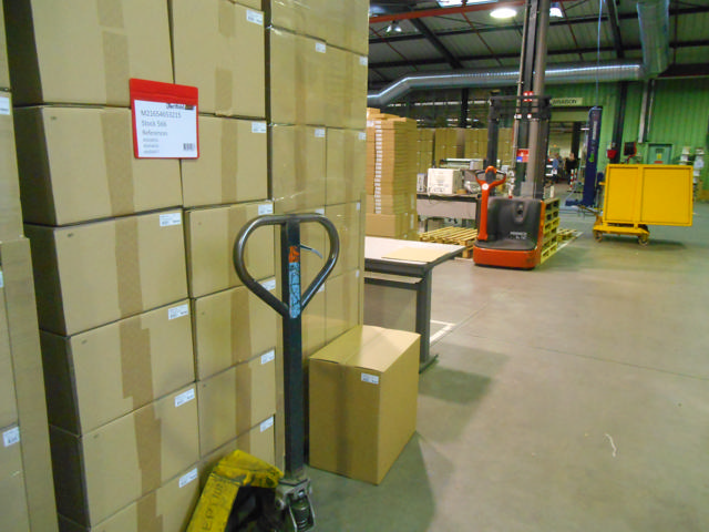 Självhäftande logistik-ID-ficka, permanent, A5, liggande