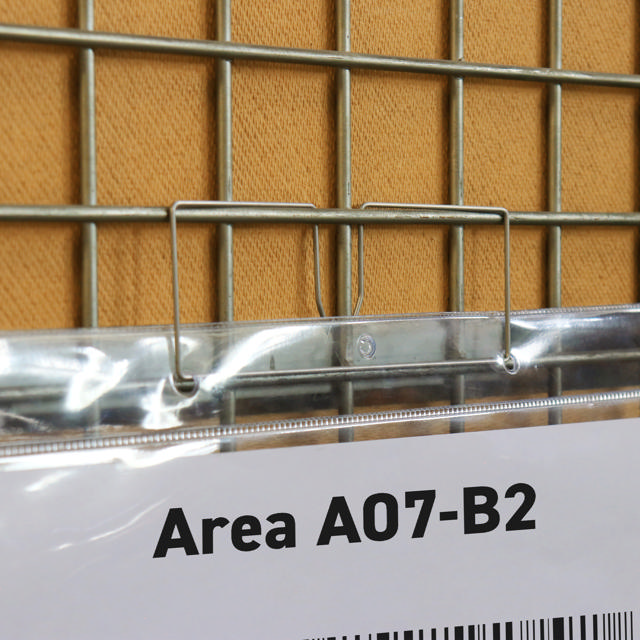 Hängande logistisk ID-ficka, A4, liggande