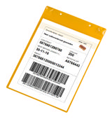Magnetisk logistik-ID-ficka, med neodymmagneter och klaff, A4, ståendeformat