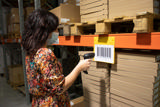Magnetisk logistik-ID-ficka, med neodymmagneter och klaff, A5, liggande