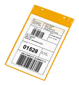 Magnetisk logistik-ID-ficka, med neodymmagneter och klaff, A4 XL, ståendeformat