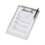 Trolley Clipboard, Aluminium, A4, Porträtt