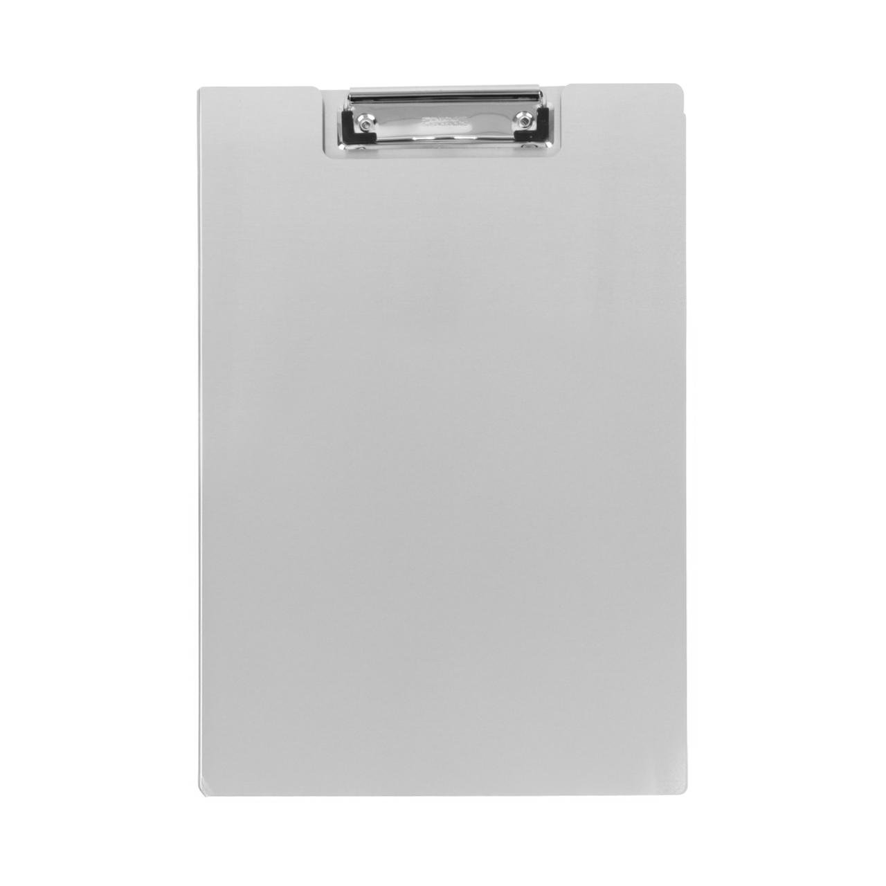 Klippbord med lock, aluminium, A4, stående
