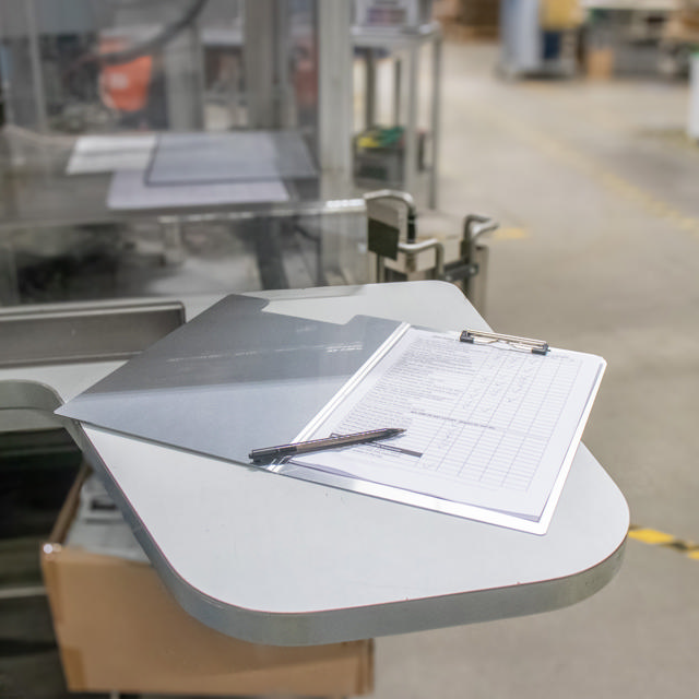 Klippbord med lock, aluminium, A4, stående