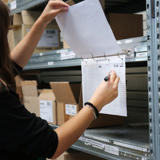 Magnetiskt 4-rings displaysstöd, aluminium, A4