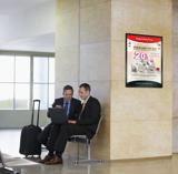 Magneto självhäftande ramdisplayficka, storformat, ompositionerbar, A1