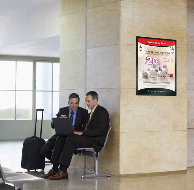 Magneto självhäftande ramdisplayficka, storformat, ompositionerbar, A1